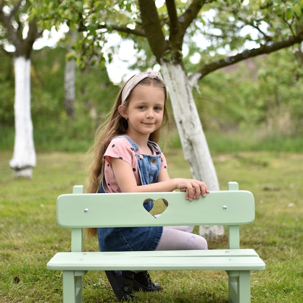 Accessoire de photographie de banc, photographe de nouveau-né et de tout-petit, idéal pour les séances photo en extérieur, accessoire photo pour banc de parc en bois, COULEURS