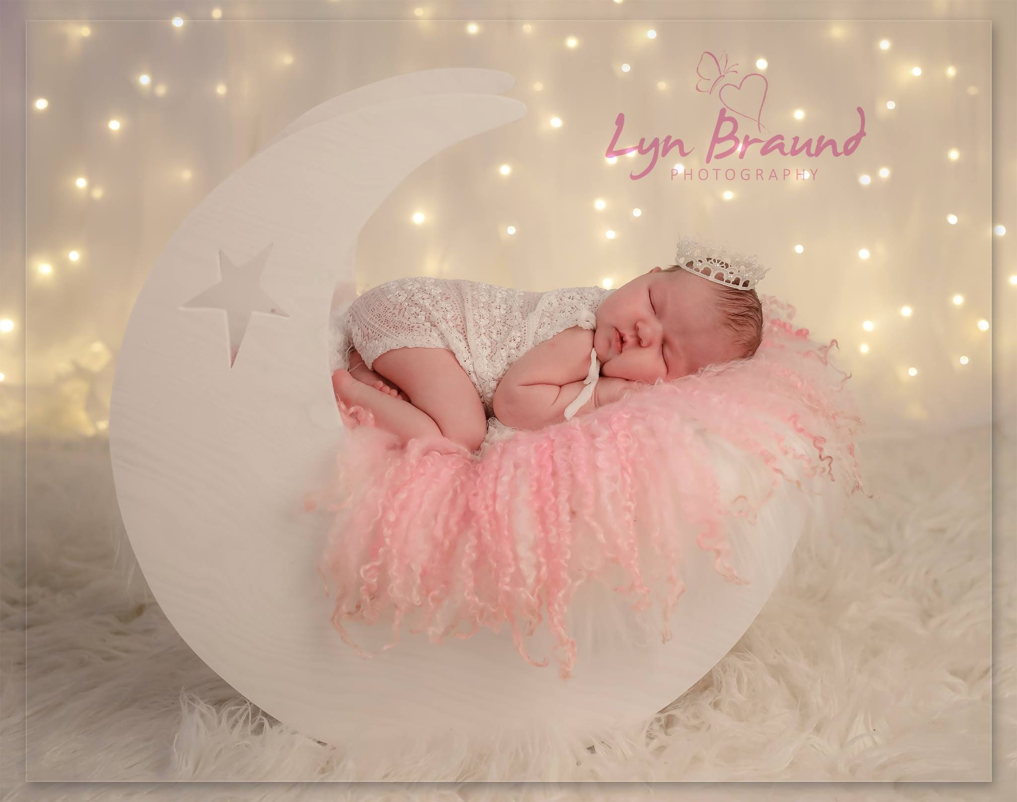 Mini Lune Avec Star Photography Prop Nouveau Ne Tout Petit Etsy France