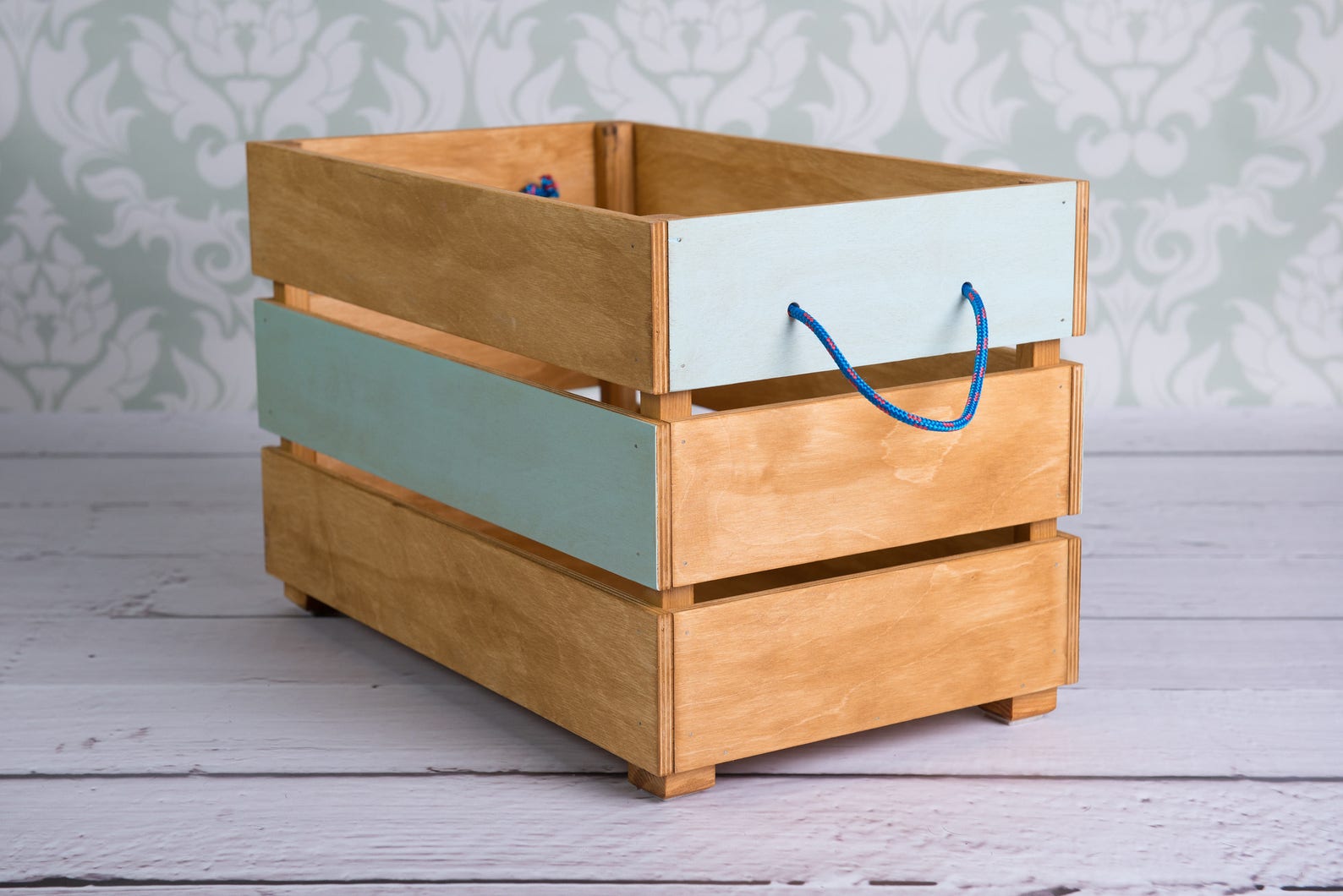 Wood Toy Box on Wheels Case for Toys Toy Chest Coffer Etsy