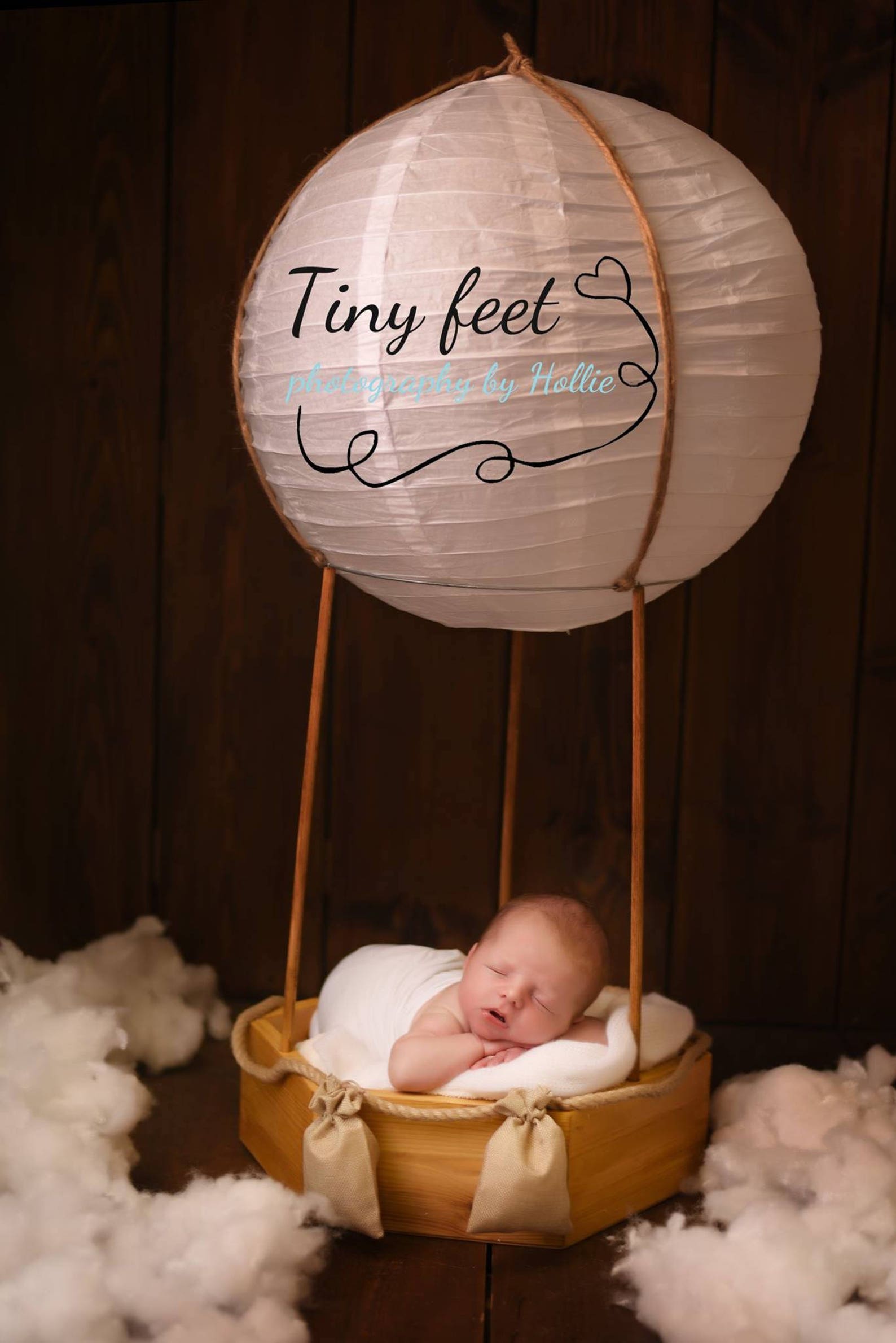 Real Hot Air Balloon Photography Prop Newborn Baby Photo Etsy