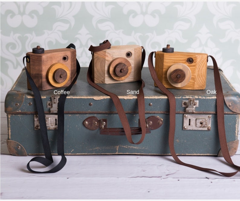 Wood Camera Photography Prop Toddlers Baby Photo Session Etsy UK
