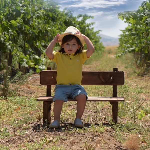 Wooden Bench Photography Prop, Newborn Baby Toddler Photographer, Ideal For Outdoor Photo Shoots, Wood Park Bench Photo Prop, COLORS