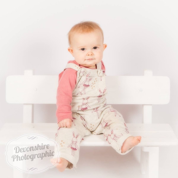 Wooden Bench Photography Prop, Newborn Baby Toddler Photographer, Ideal For Outdoor Photo Shoots, Wood Park Bench Photo Prop, COLORS