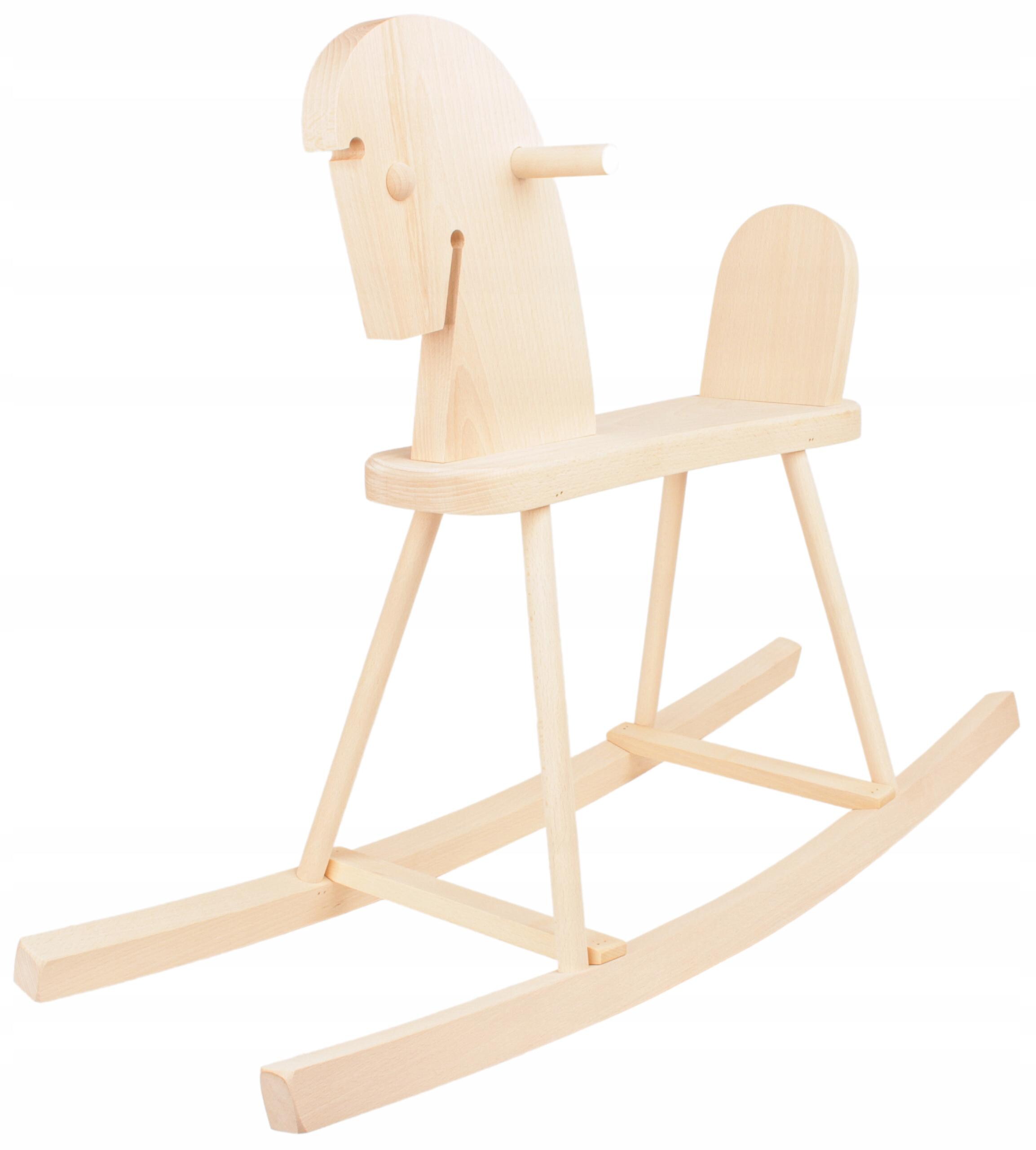 Handmade Wooden Rocking Horse: Photography Prop, Children's Room ...