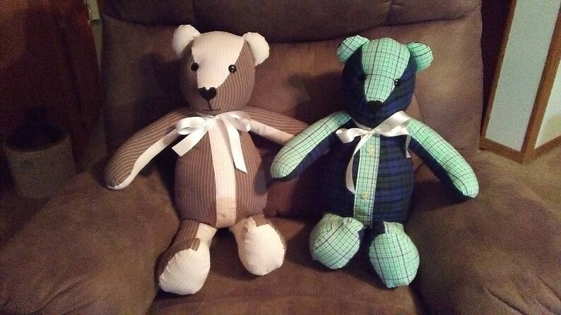 etsy memory bear