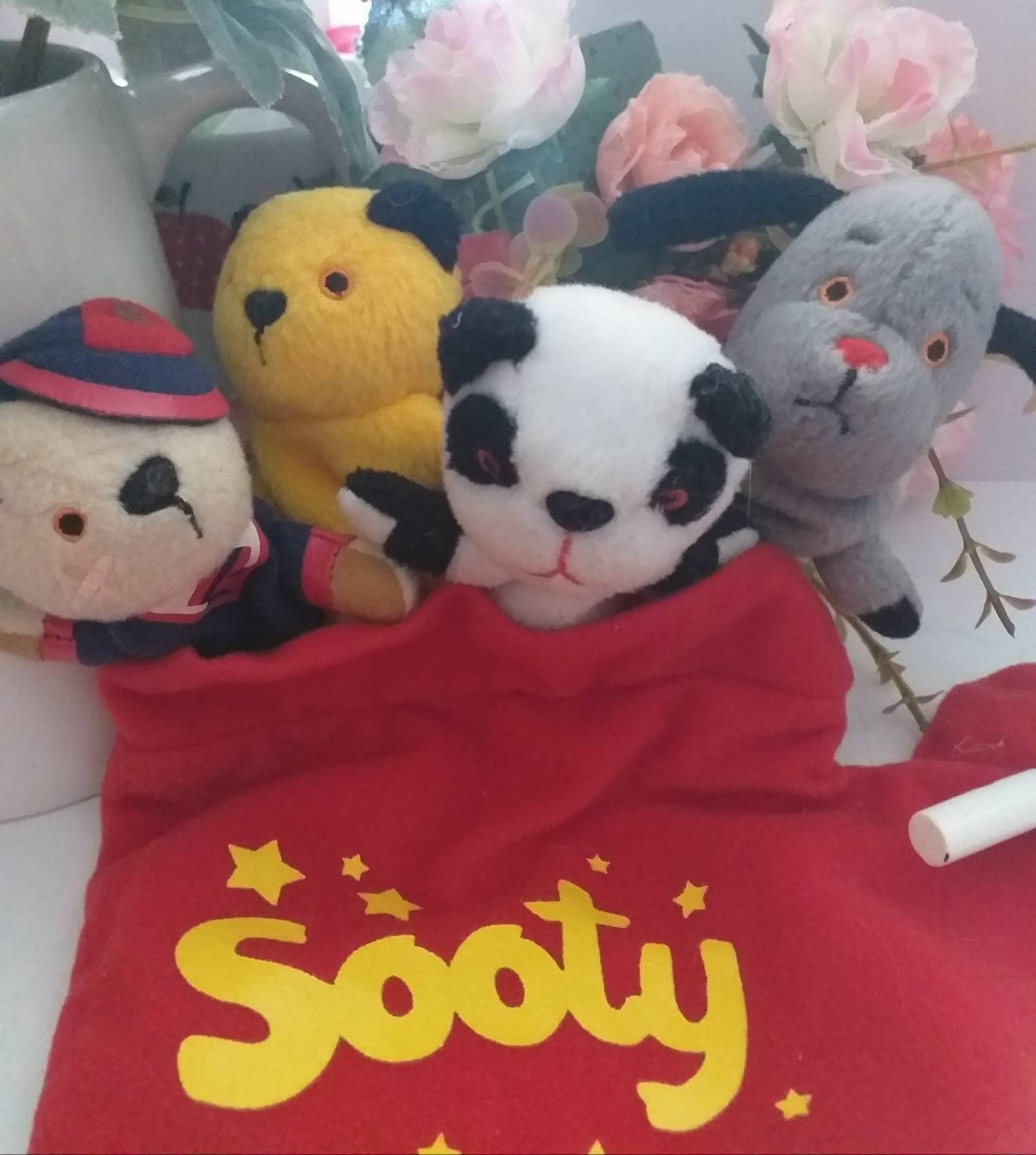 Sooty Sweep Scampi & Soo fabulous glove puppets fabulous | Etsy