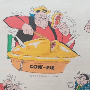 Dennis the Menace, Beano & The Bash Street Kids fantastische vintage behangrand en behang ook voor ephemera, handwerk en kaarten xx