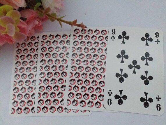 フィリックス・ザ・キャットの素晴らしい絵柄のトランプ - 素晴らしい