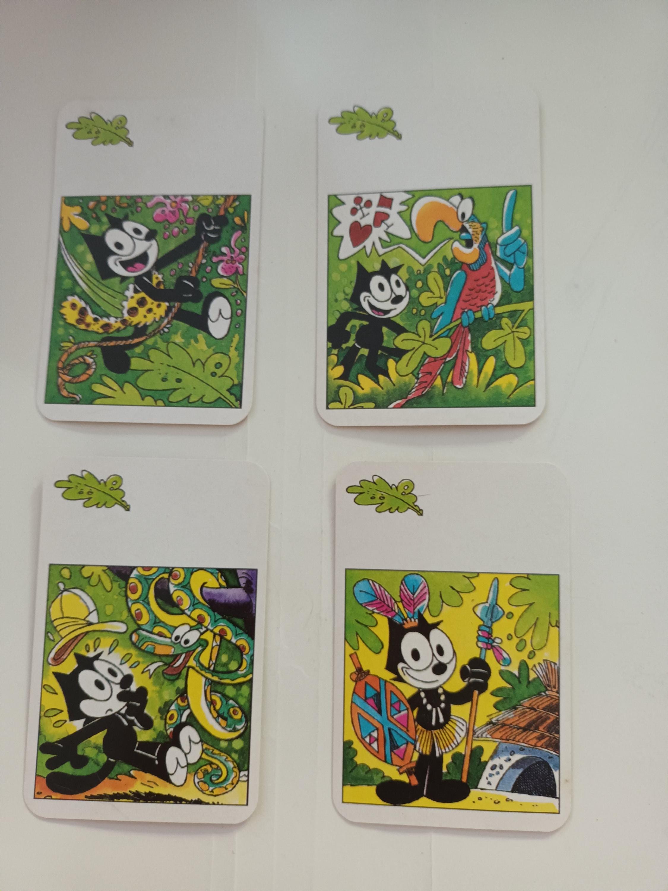 フィリックス・ザ・キャットの素晴らしい絵柄のトランプ - 素晴らしい