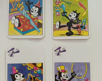 フィリックス・ザ・キャットの素晴らしい絵柄のトランプ - 素晴らしい