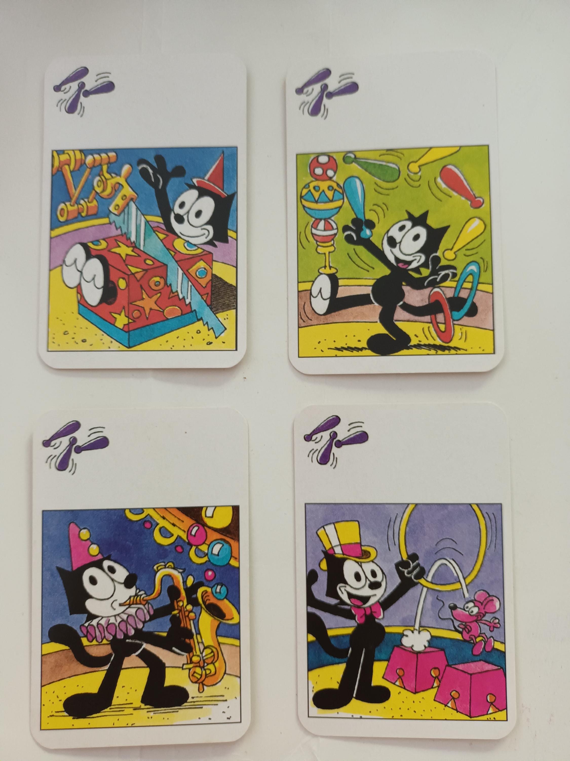 Felix the Cat Fabulous Picture Playing Cards - Amazing Colours