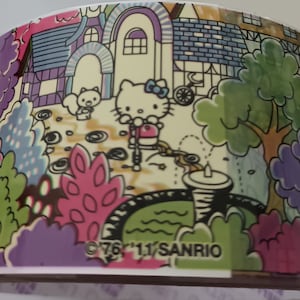 Hello Kitty Sanrio Liberty Art Cellotape licenciada em rolo de 25 mtr lindas imagens vintage da Hello Kitty projetadas com Liberty Sealed e 4 cm de largura