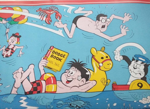 Dennis The Menace Beano The Bash Street Kids Fantastic Etsy