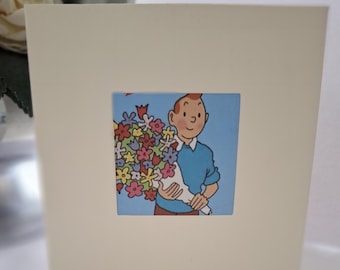 TinTin & Snowy cards / notelets Gorgeous cards with envelope and presented in a cello bag. Blank inside and on responsibly sourced paper.