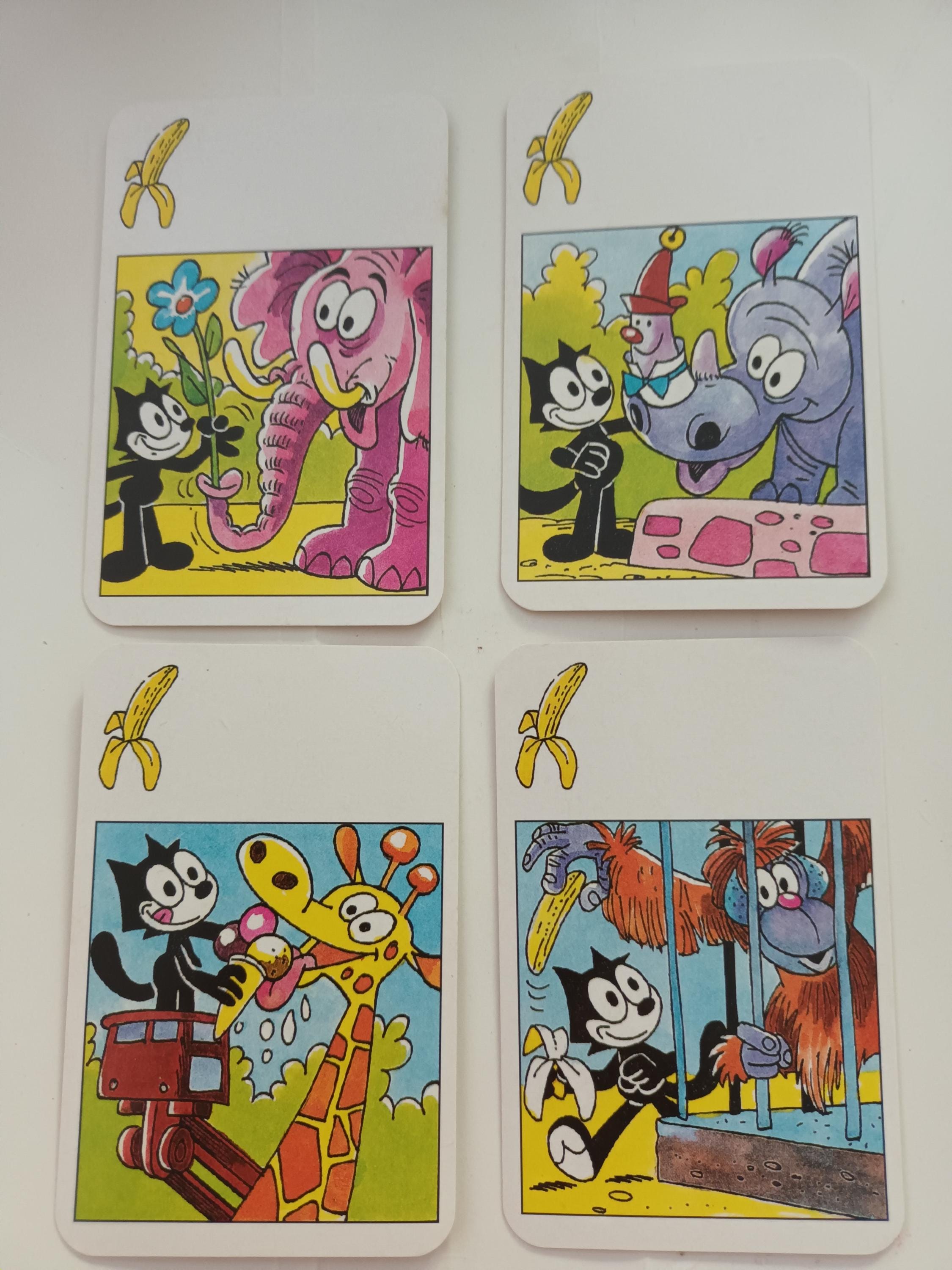 フィリックス・ザ・キャットの素晴らしい絵柄のトランプ - 素晴らしい