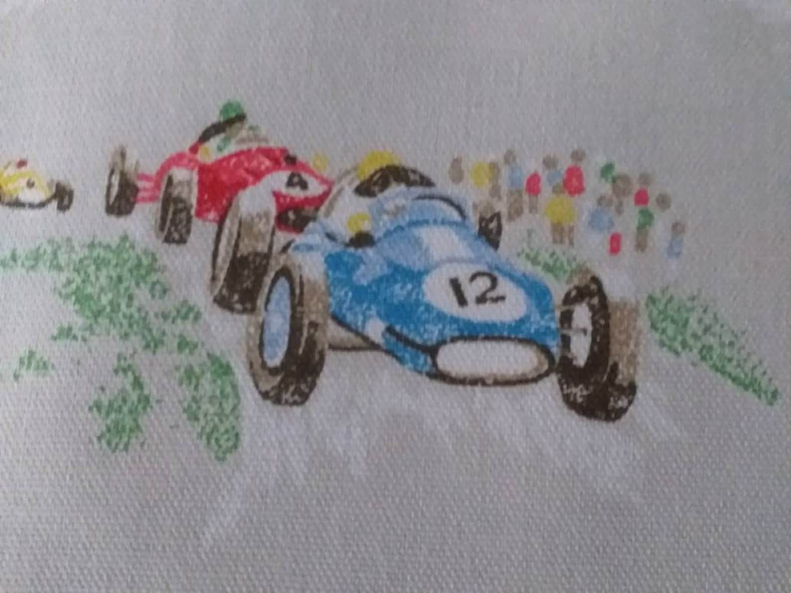 Cath Kidston Car stof Vintage Childrens Stof. Mooie auto's | Etsy