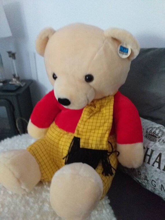 rupert the bear stuffed animal