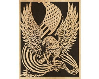 Eagle On A Limb pdf Scroll Saw Pattern 029mw