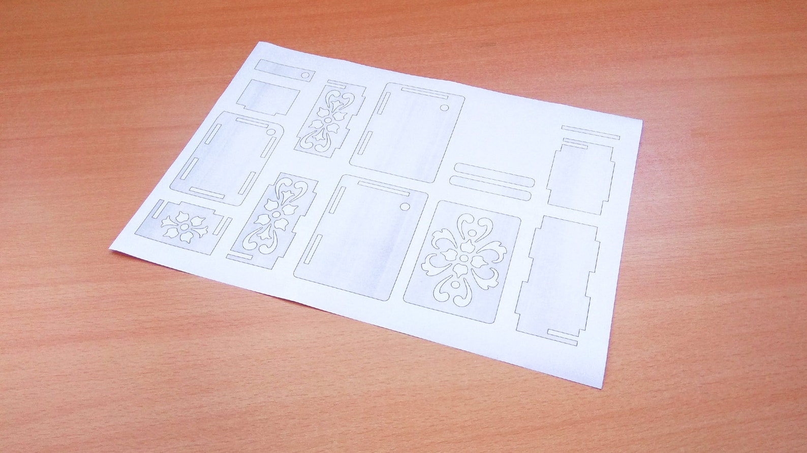 C125jewelry Box Scroll Saw Pattern Etsy