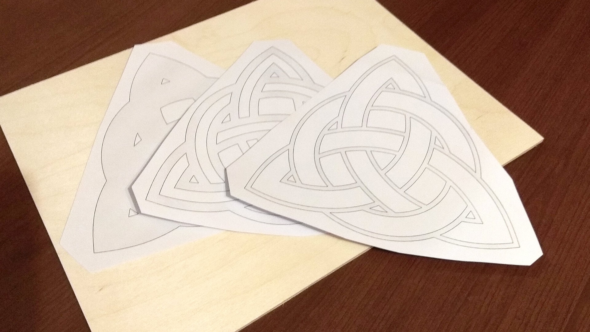 C50-celtic knot Scroll saw pattern pdf dxf svg eps | Etsy