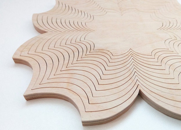 C16-bowl Scroll Saw Pattern pdf Jpg Dxf Svg Eps | Etsy