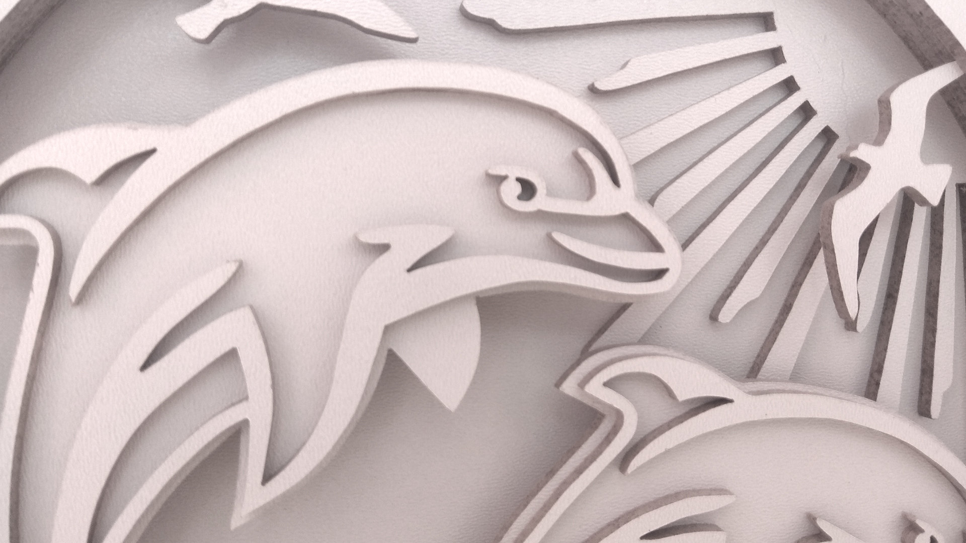 C108dolphins Scroll Saw Pattern pdf Dxf Svg Eps Etsy UK