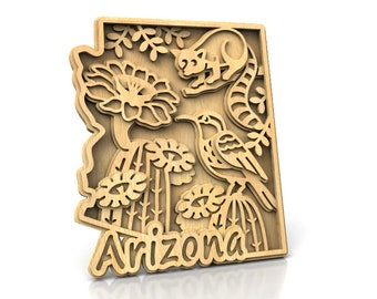 C240-Arizona - Scroll saw pattern (pdf, dxf, svg, eps)