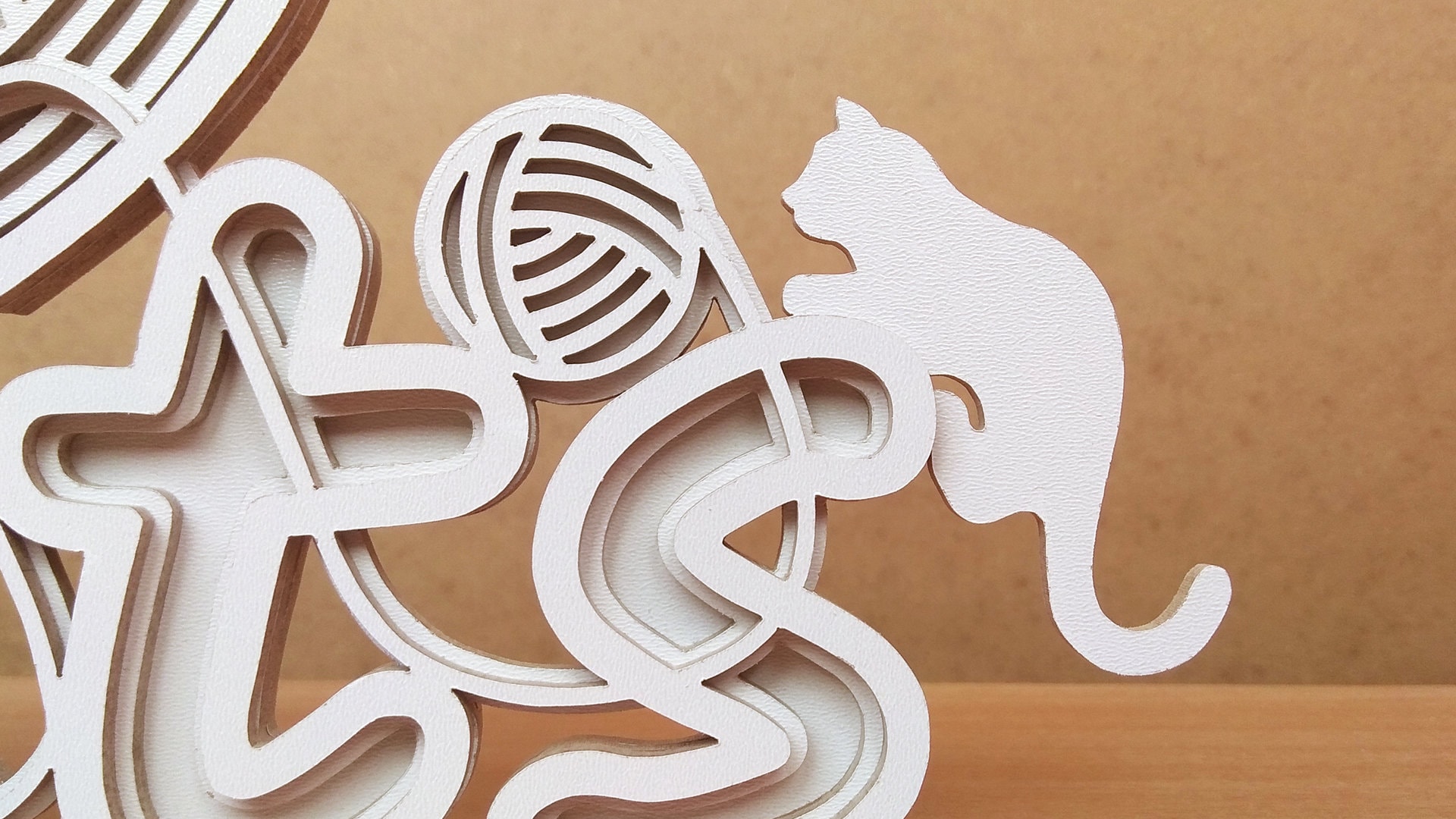 C117-cats Scroll Saw Pattern pdf Dxf Svg Eps - Etsy