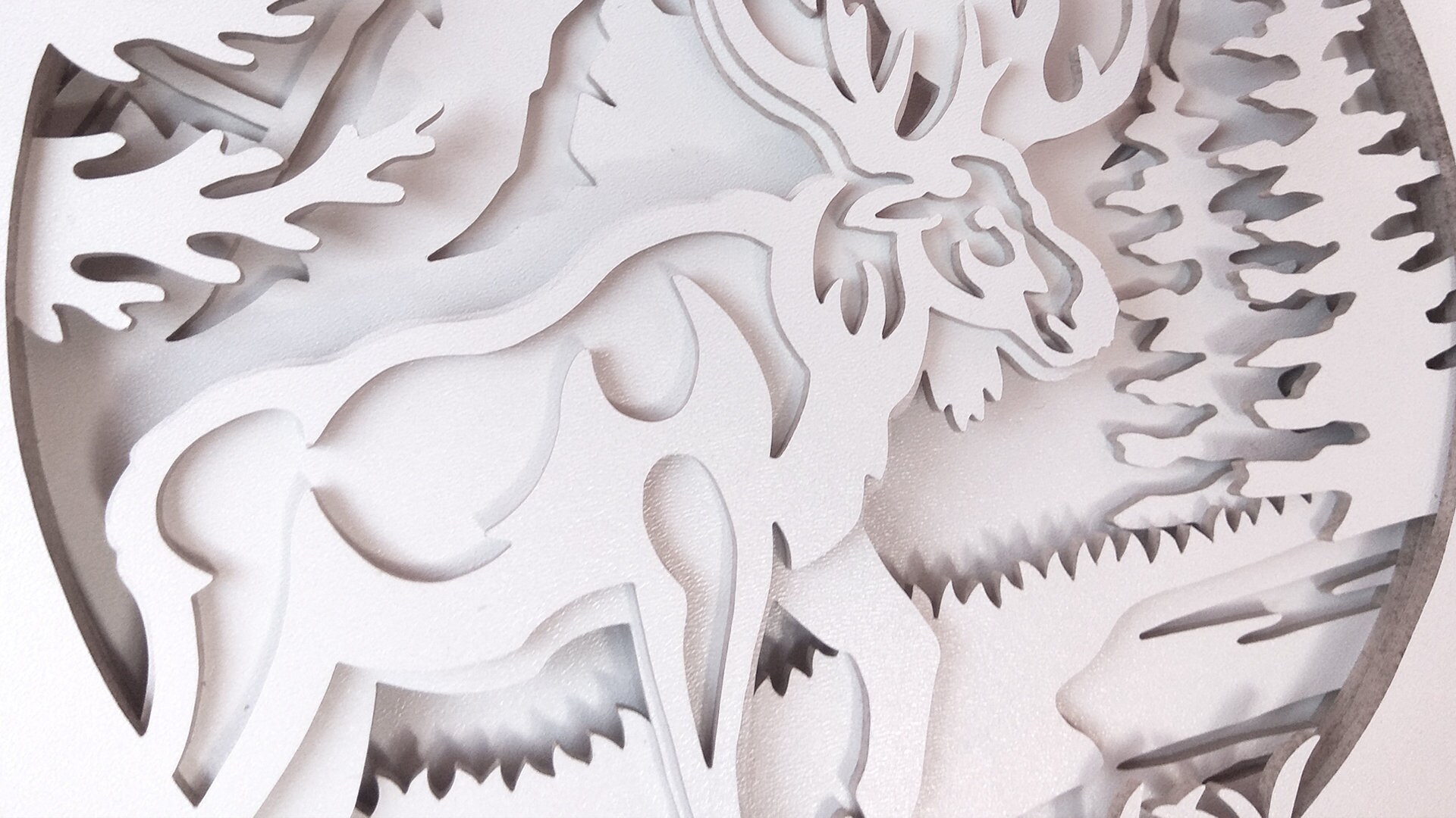 C123moose Scroll Saw Pattern pdf Dxf Svg Eps Etsy