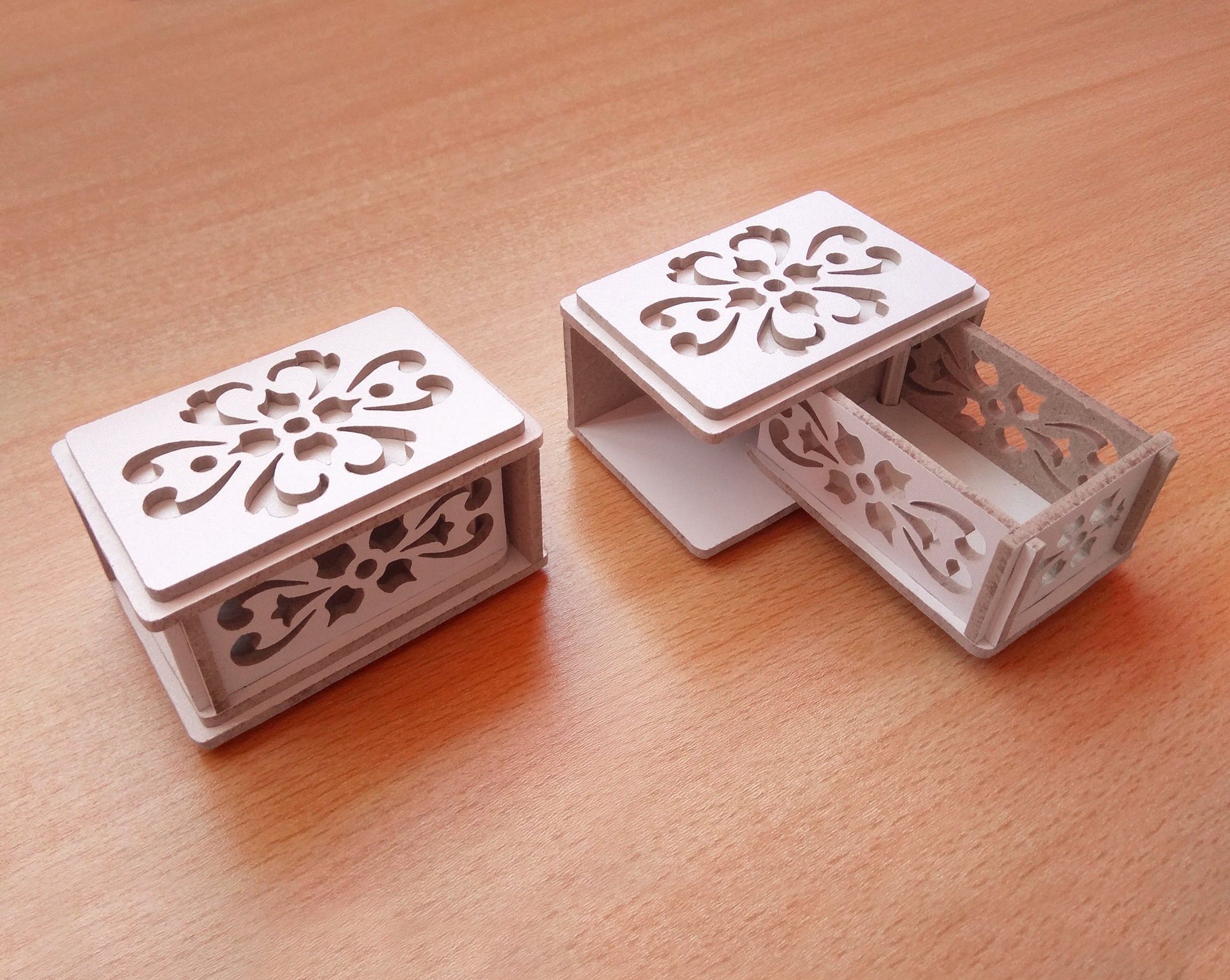 C125Jewelry box Scroll saw pattern Etsy