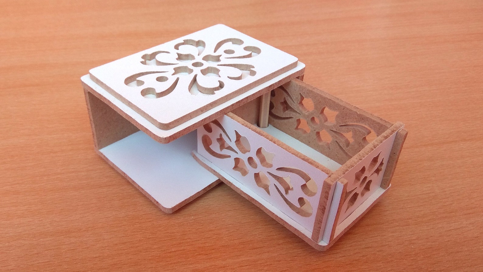 C125Jewelry box Scroll saw pattern Etsy