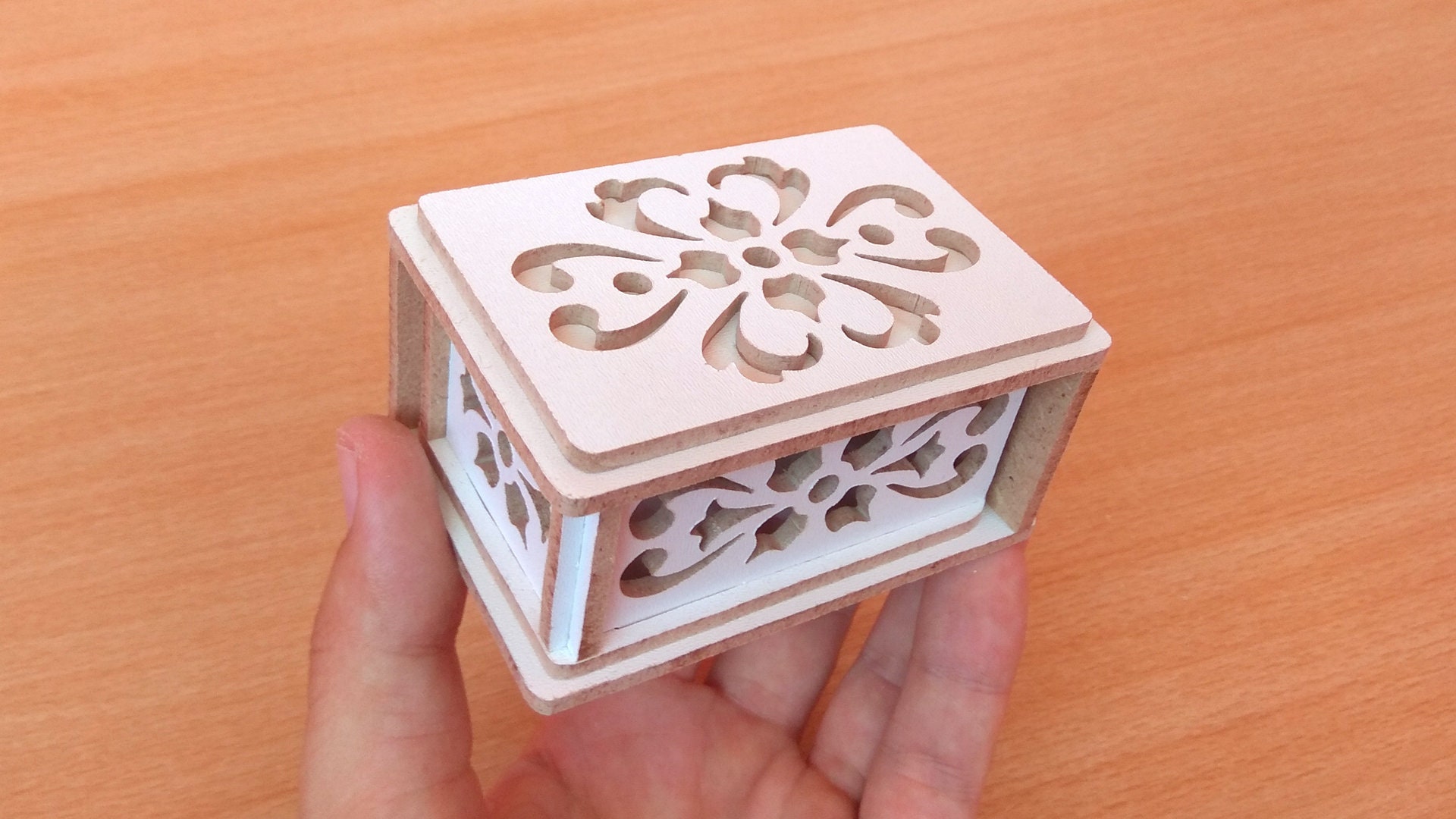 C125jewelry Box Scroll Saw Pattern Etsy UK