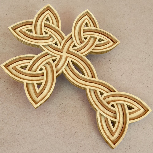 Celtic Crosses Set Scroll Saw Pattern pdf Dxf Svg Eps Etsy