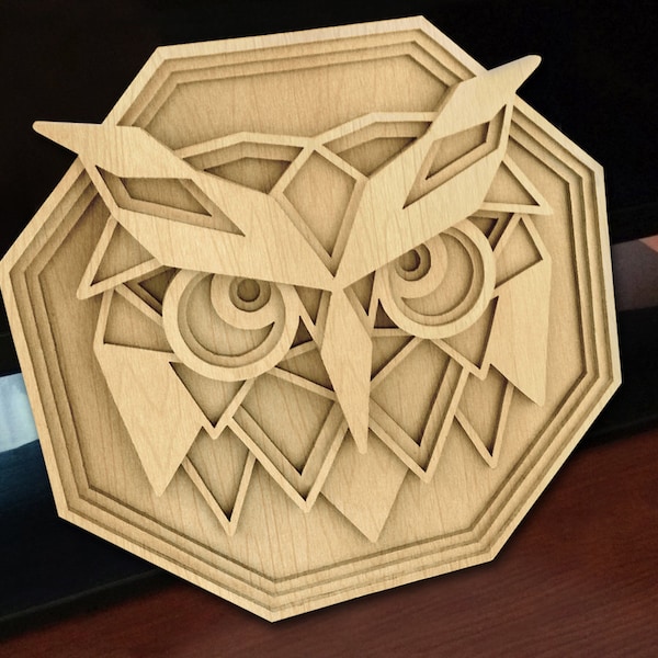 Owl Scroll Saw Pattern Etsy