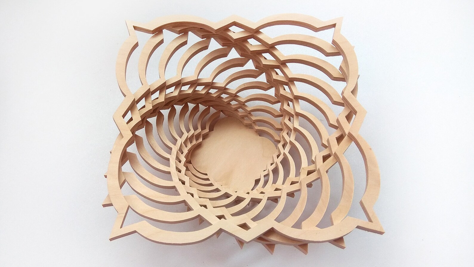 C59bowl Scroll Saw Pattern pdf Jpg Dxf Svg Eps Etsy