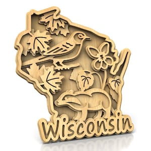 C240-Wisconsin - Dekupiersäge Schnittmuster (pdf, dxf, svg, eps)