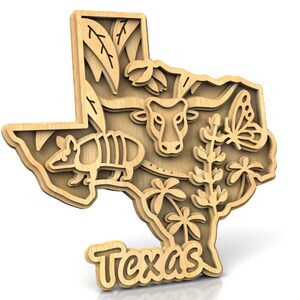 C240-Texas - Patrón de sierra de marquetería (pdf, dxf, svg, eps)