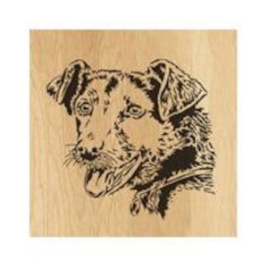 001-dog - Scroll saw pattern (pdf, jpg, dxf, svg, eps)