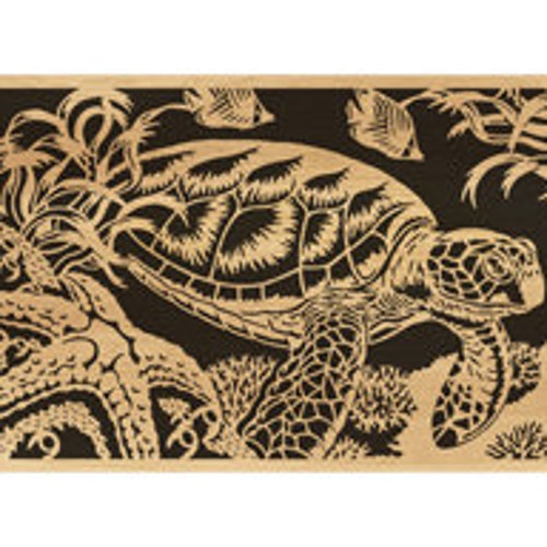 C73turtle Scroll Saw Pattern pdf Dxf Svg Eps Etsy