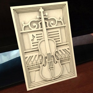 C96-violon - Modèle de scie à chantourner (pdf, dxf, svg, eps)