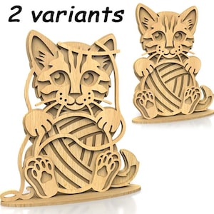 C283-Kitten - Schema per seghetto alternativo (pdf, dxf, svg, eps)