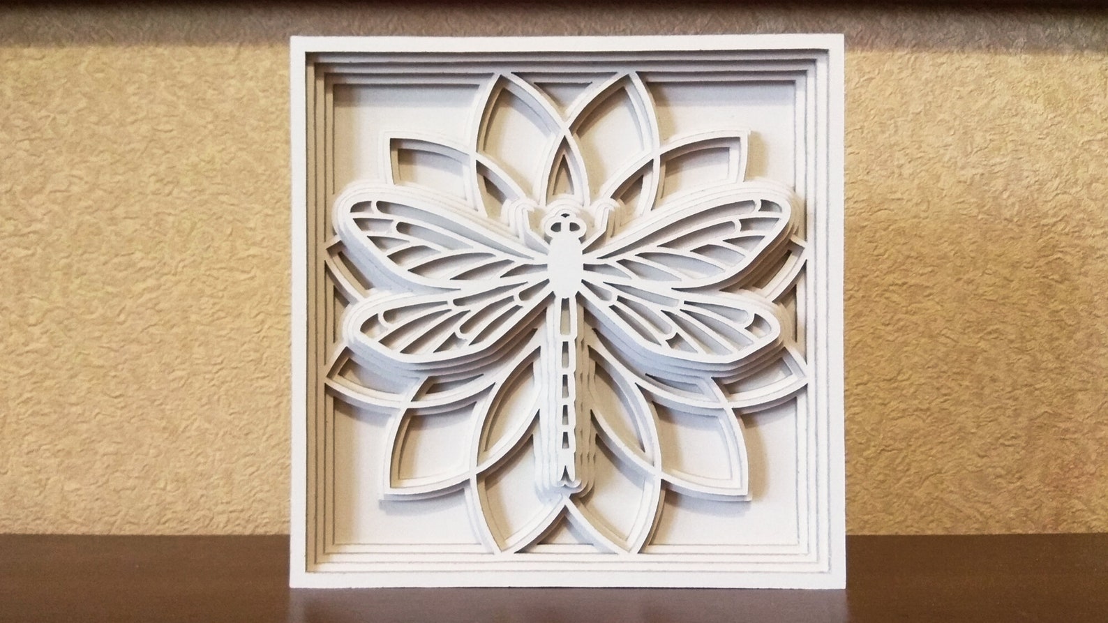 C46dragonfly Scroll Saw Pattern pdf Dxf Svg Eps Etsy Canada