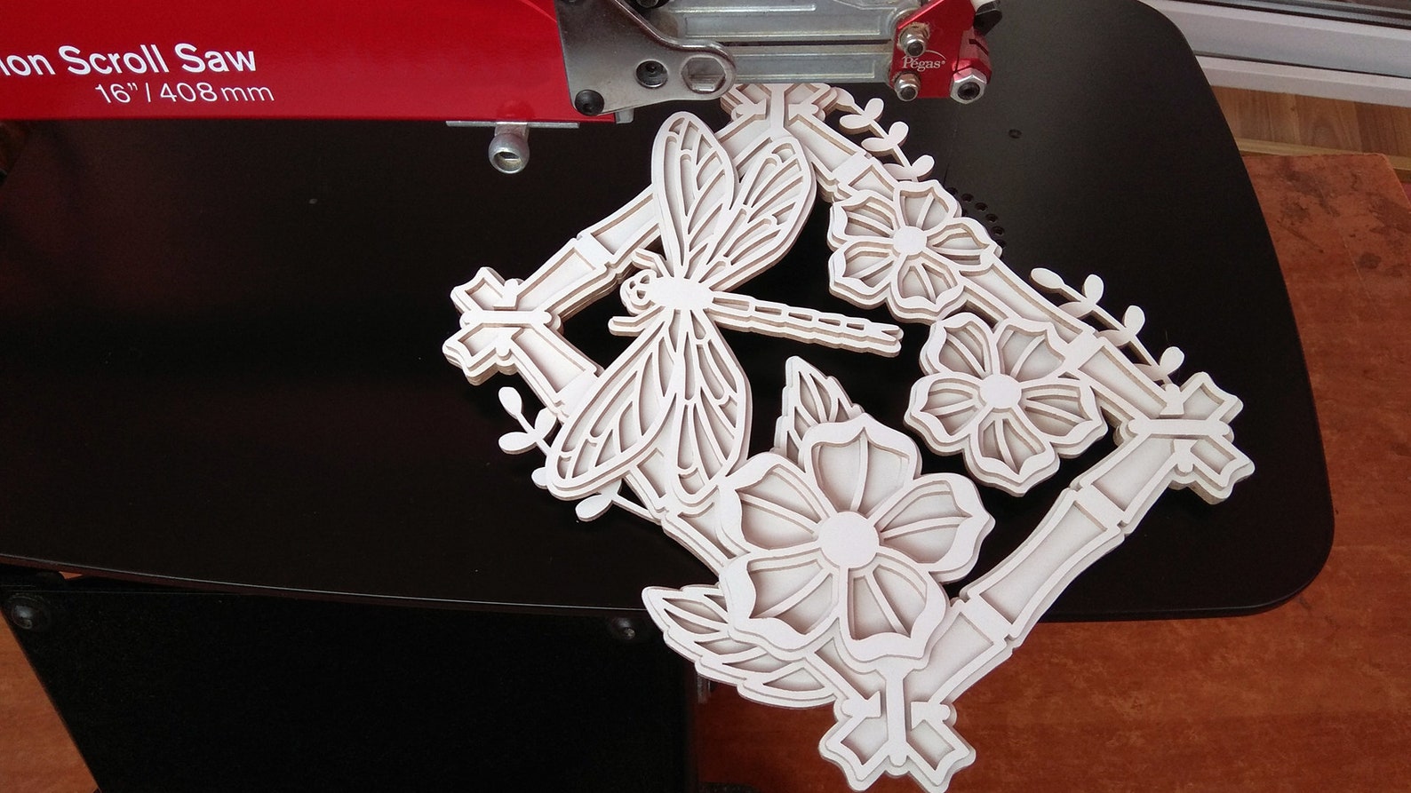 C114dragonfly Scroll Saw Pattern pdf Dxf Svg Eps Etsy