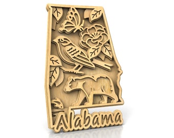 C240-Alabama - Scroll saw pattern (pdf, dxf, svg, eps)