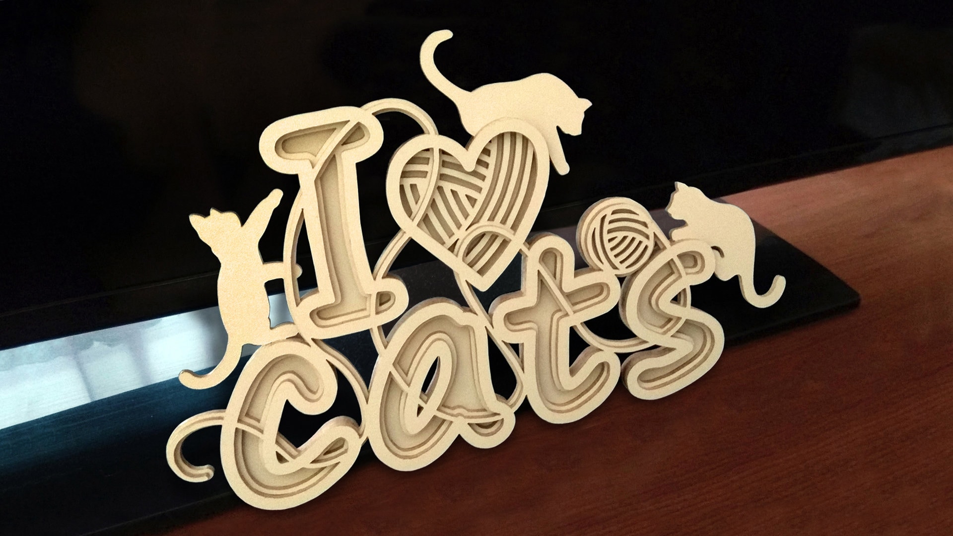 C117cats Scroll Saw Pattern pdf Dxf Svg Eps Etsy