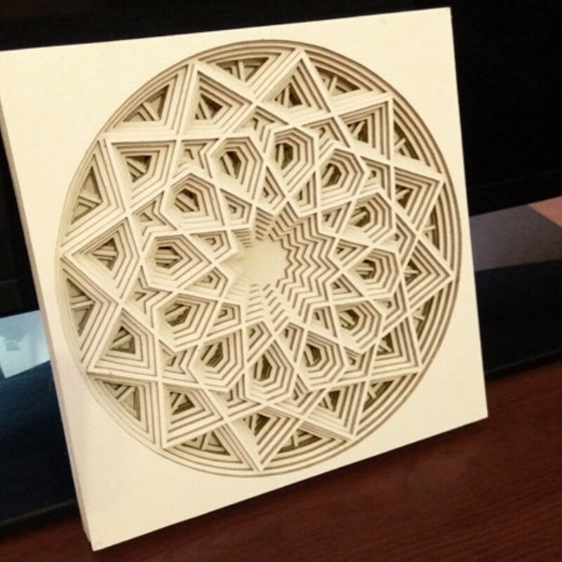 Scroll Saw Ornament Etsy