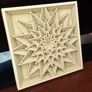 C116-Ornament - Scroll saw pattern (pdf, dxf, svg, eps)