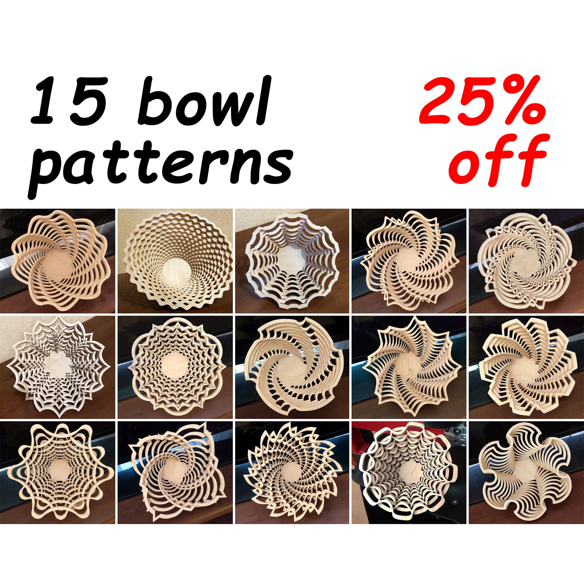 Bowls Set Scroll Saw Patterns pdf, Dxf, Svg, Eps - Etsy bowls-set-scroll-saw-patterns-pdf-dxf-svg-eps-etsy