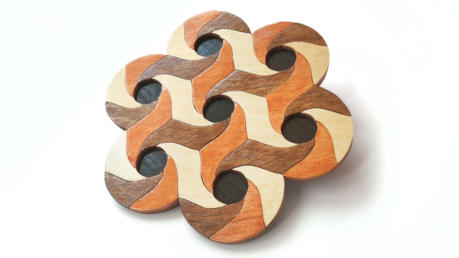 Trivets Set Scroll Saw Patterns pdf Dxf Svg Eps Etsy