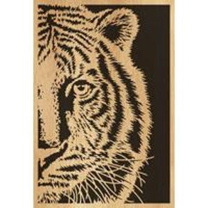 107-tijger: figuurzaagpatroon (pdf, jpg, dxf, svg, eps)